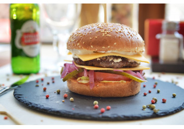 Black Angus Cheesburger 360gr