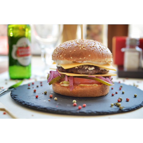 Black Angus Cheesburger 360gr