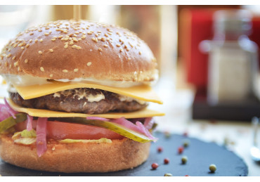 Black Angus Cheesburger 360gr