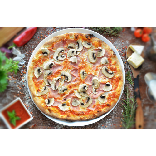 Pizza Prosciutto E Funghi 460gr