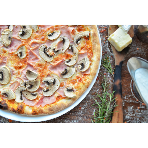 Pizza Prosciutto E Funghi 460gr