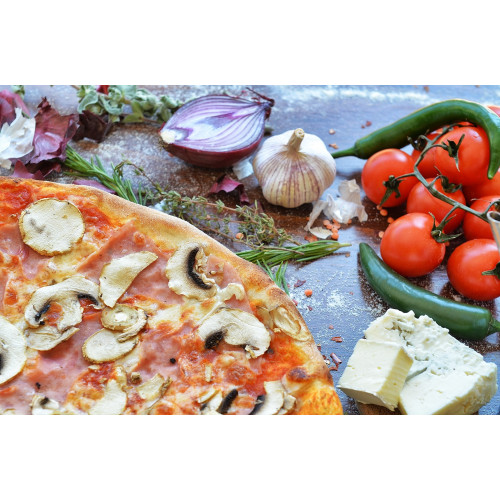 Pizza Prosciutto E Funghi 460gr