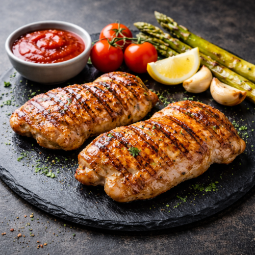 Pulpă De Pui La Grill